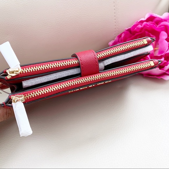 ❤️price firm❤️Michael Kors Double Zip Wristlet - Picture 4 of 5